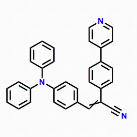 α-[[4-(二苯氨基)苯基]亚甲基]-4-(4-吡啶基)苯乙腈CAS:2067311-08-2