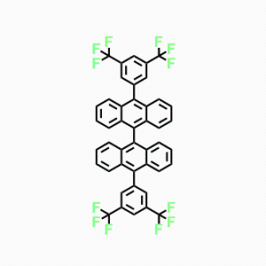 10,10'-双(3,5-双(三氟甲基)苯基)-9,9'-联蒽；CAS：1505456-00-7 助力科研产品，高校及研究所，先发后付，质量保证！！欢迎垂询购买~