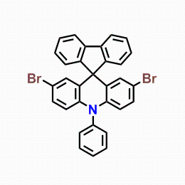 2,7-二溴-10-苯基-10H-螺[吖啶-9,9'-芴；CAS：1802340-23-3 助力科研产品，优势供应，高校及研究所，先发后付，质量保证！！！