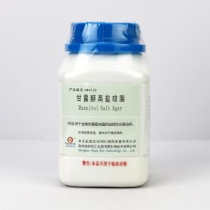 甘露醇高盐琼脂     Mannitol Salt Agar     HB4128     250g